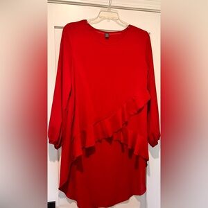 SHEIN High/Low Blouse